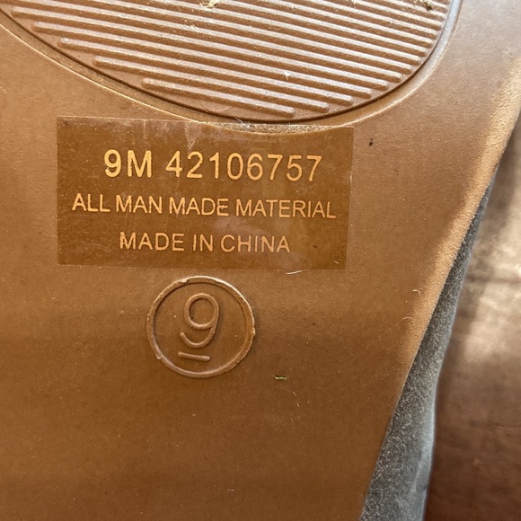 Size 9 Taupe Heeled Mules (ABBA) - Picture 8 of 11